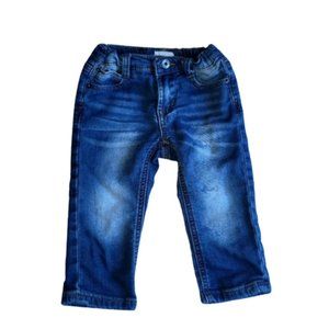 🌿Hudson Toddler Distressed Jeans with Adjustable Elastic Waistband [18 Mon]🌿